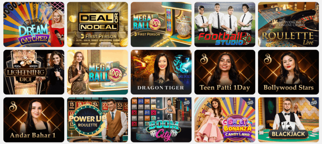 Live Casino hos kryptocasinoet LiliBet